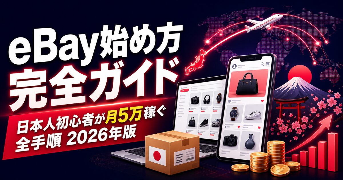 eBayの始め方ガイド 2026年版